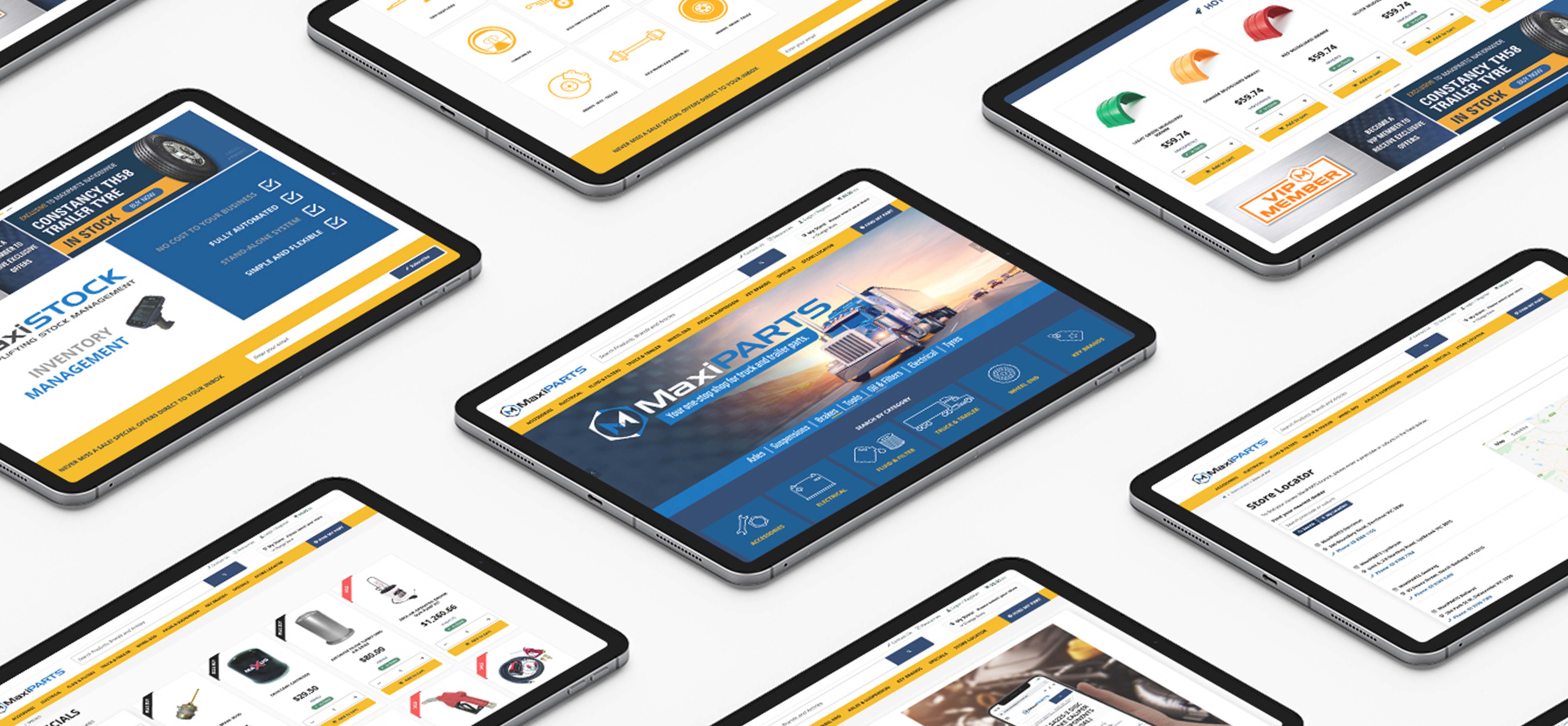 MaxiPARTS Launches New Website and Online Store